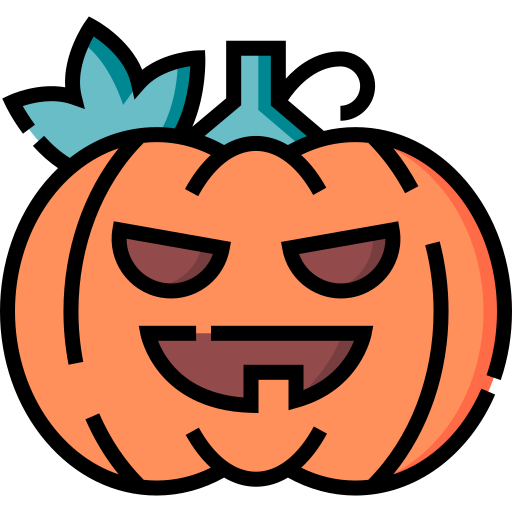 Pumpkin Detailed Straight Lineal color icon