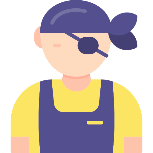 Pirate Generic Flat icon