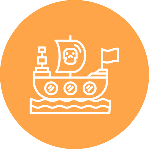 해적선 Generic Flat icon
