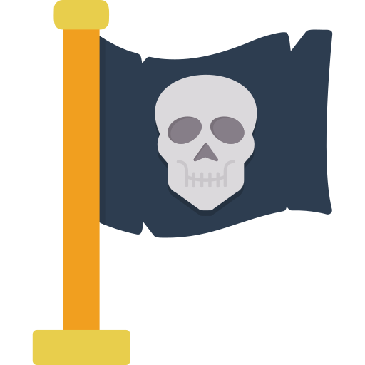 bandiera pirata Generic Flat icona