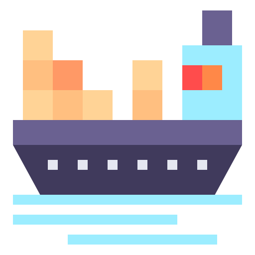 Cargo ship Generic Flat icon