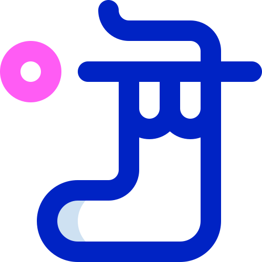 Sock Super Basic Orbit Color icon