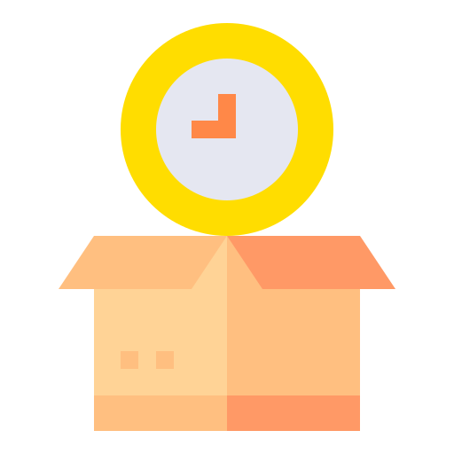 Delivery time Generic Flat icon