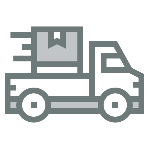 ciężarówka dostawcza Generic Grey ikona