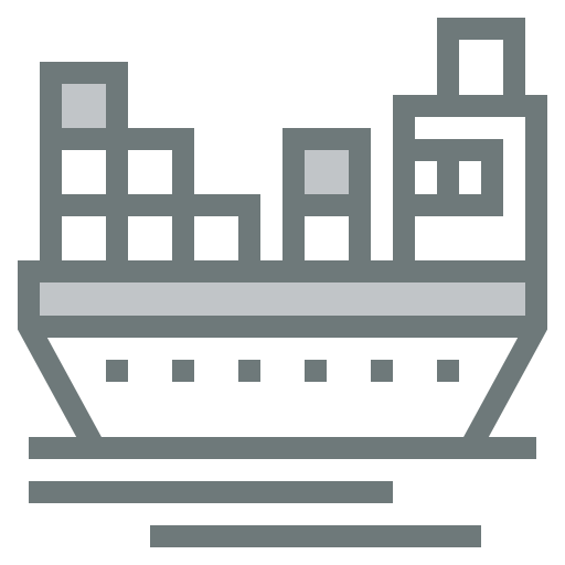 vrachtschip Generic Grey icoon
