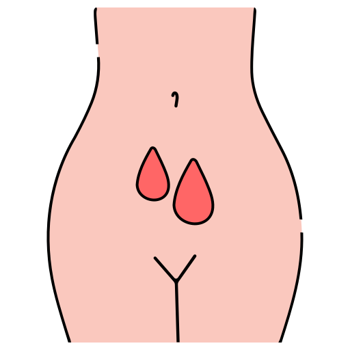 menstruación Generic Thin Outline Color icono