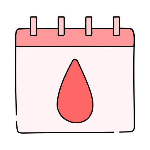 Calendar Generic Thin Outline Color icon