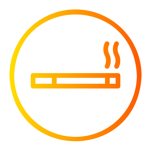 area fumatori Generic Gradient icona