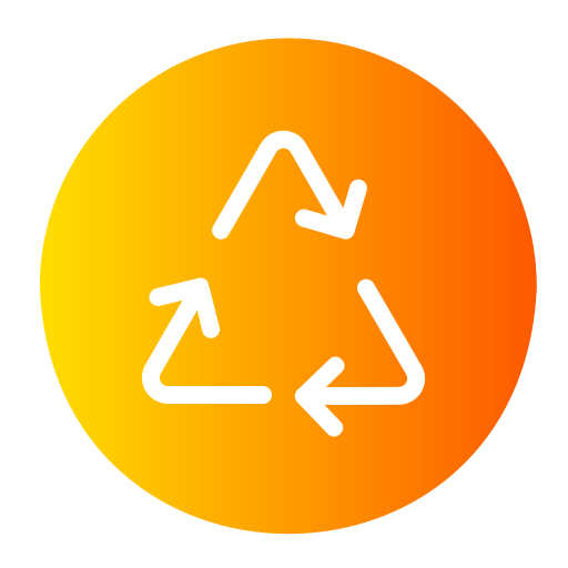 Recycle Generic Flat Gradient icon