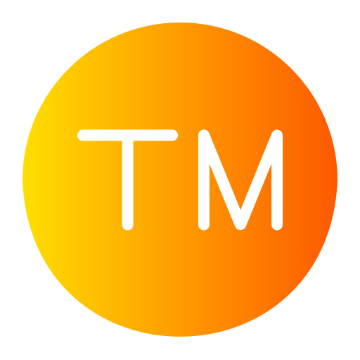 Trademark Generic Flat Gradient icon