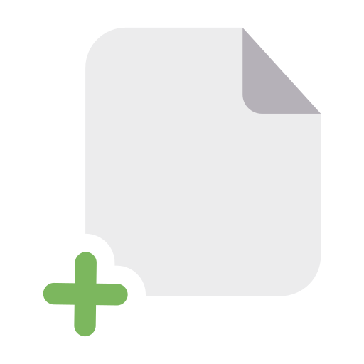 Add file Generic Flat icon