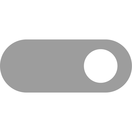 Toggle Generic Grey icon