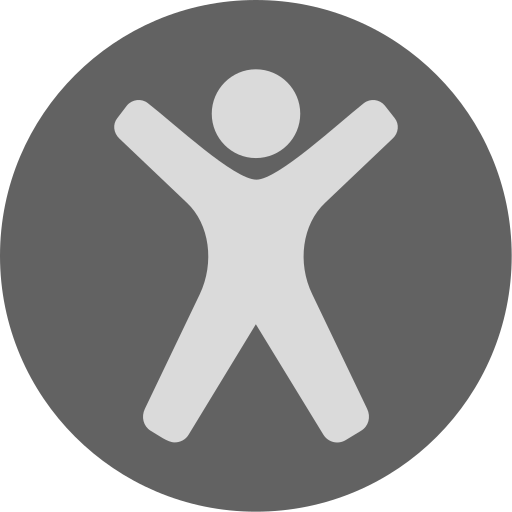 accesibilidad Generic Grey icono