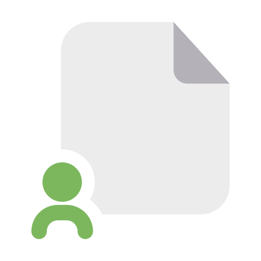 ユーザーデータ Generic Flat icon