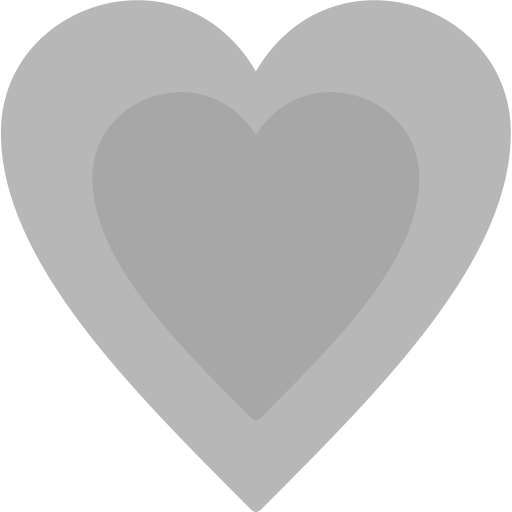 cuore Generic Grey icona