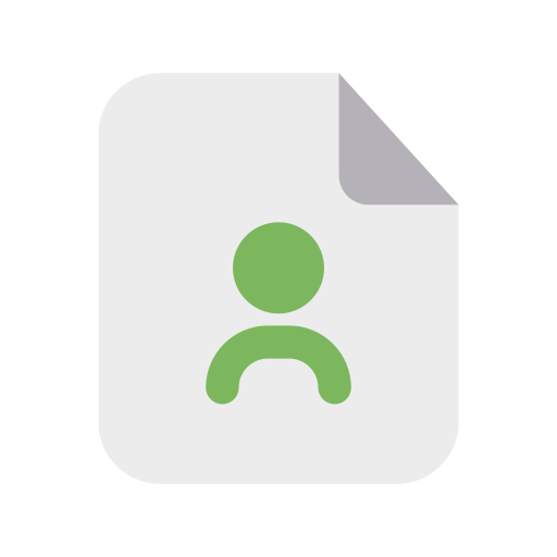 ユーザーデータ Generic Flat icon