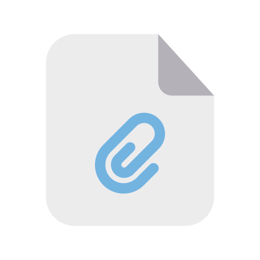 ファイルを添付する Generic Flat icon