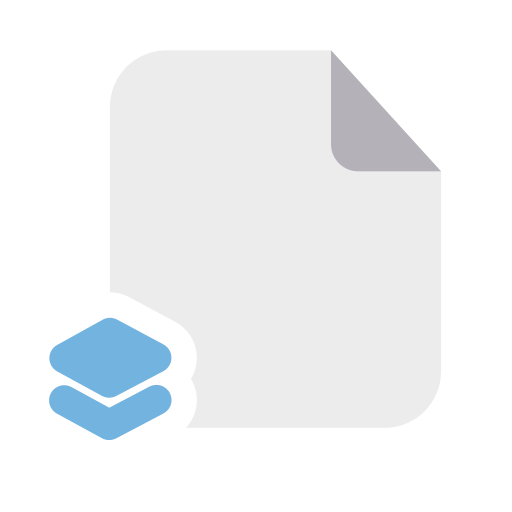 Файл базы данных Generic Flat иконка