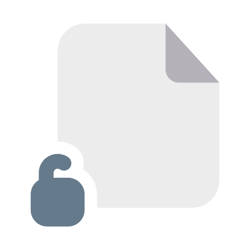 odblokowany Generic Flat ikona