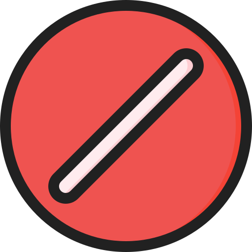 Block Generic Outline Color icon