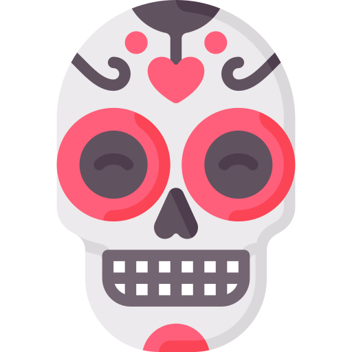 Skull Special Flat icon