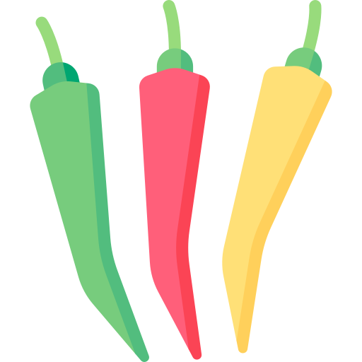 Chilli pepper Special Flat icon
