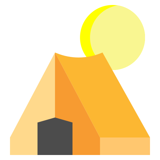 Camping Tent Generic Flat icon