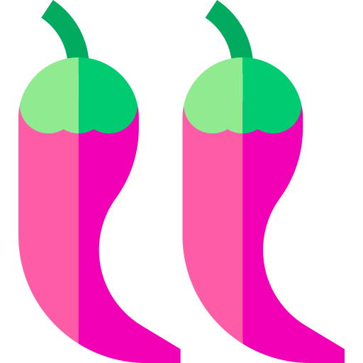chilli Basic Straight Flat icon