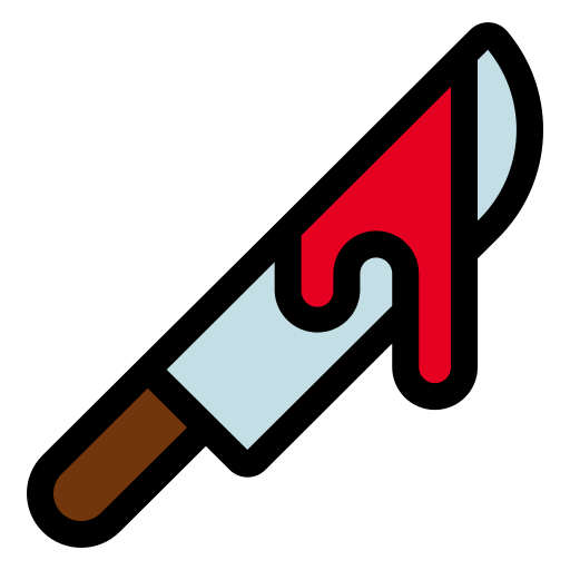 cuchillo Generic Outline Color icono