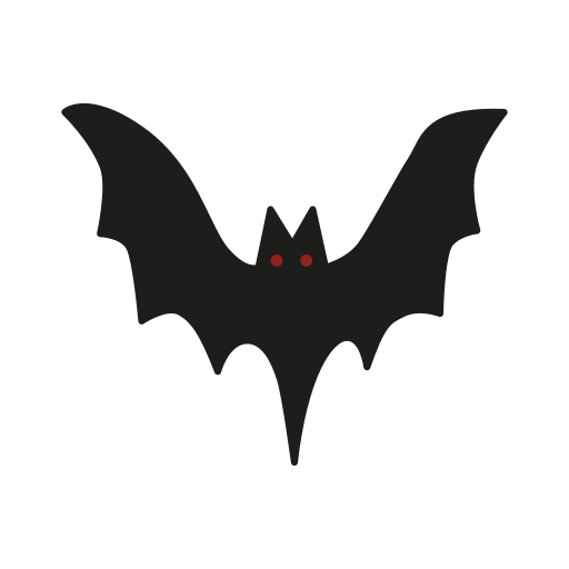 Bat Generic Outline Color icon