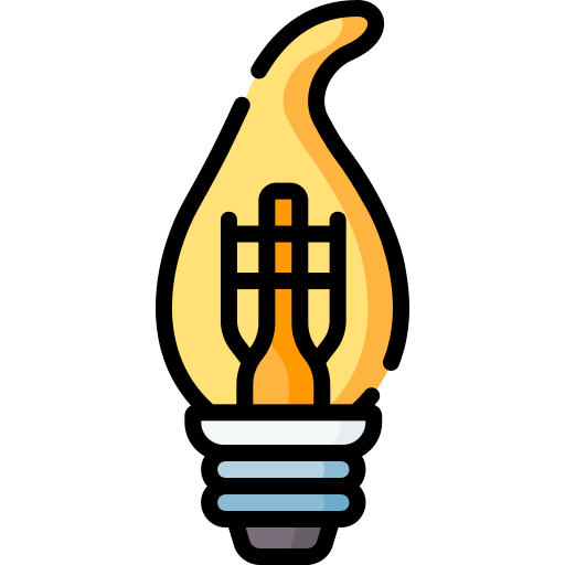 Light bulb Special Lineal color icon