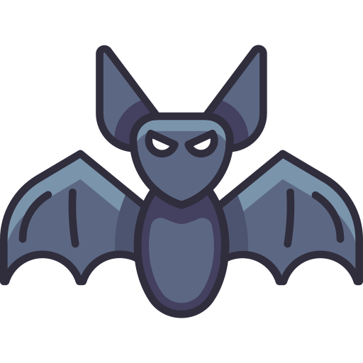 pipistrello Generic Outline Color icona