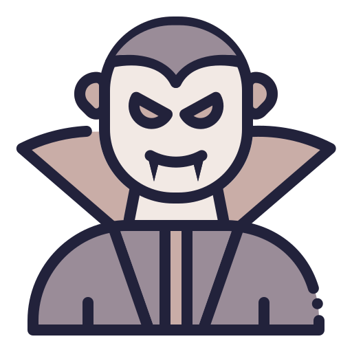 Dracula Generic Outline Color icon