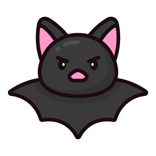 chauve souris Generic Outline Color Icône