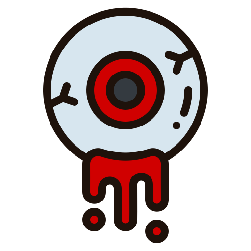 Eyeball Generic Outline Color icon