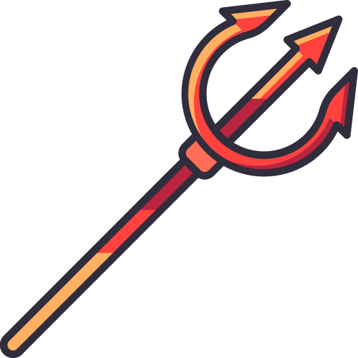 Trident Generic Outline Color icon
