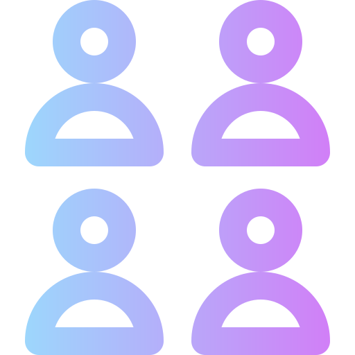 wspólnota Super Basic Rounded Gradient ikona