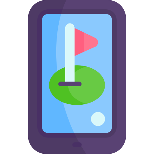 golf Kawaii Flat icono