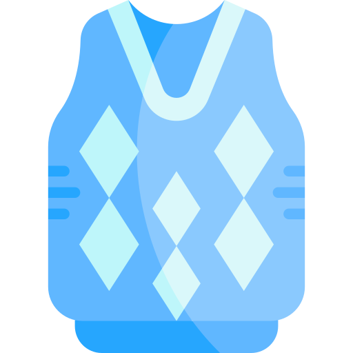suéter Kawaii Flat icono