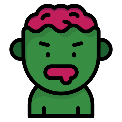zombi Generic Outline Color icono