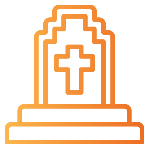 Tombstone Generic Gradient icon