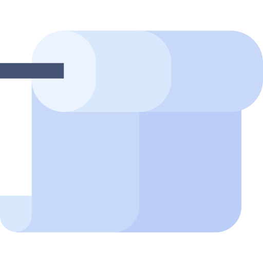 rollo de papel Basic Straight Flat icono