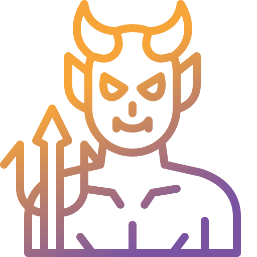 diabeł Generic Gradient ikona