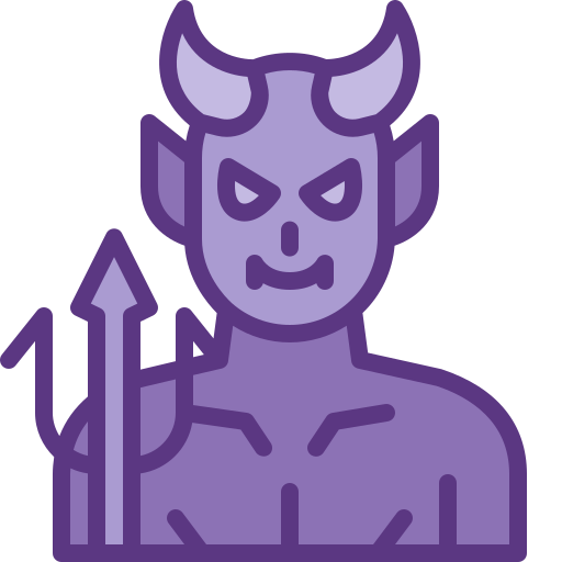 diablo Generic Outline Color icono