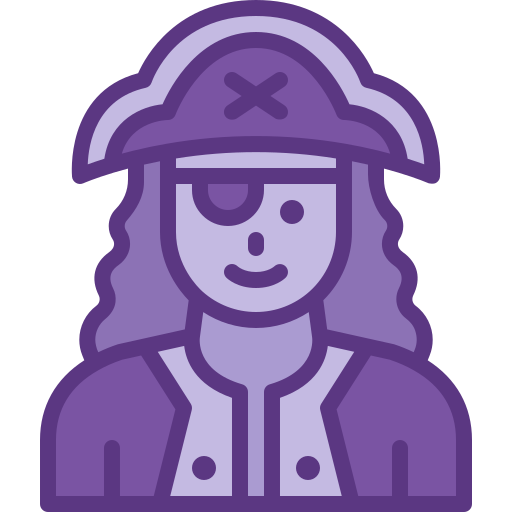 pirat Generic Outline Color icon
