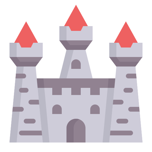 castle Generic Flat icon