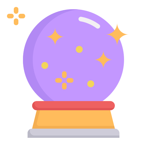 bola de cristal Generic Flat icono