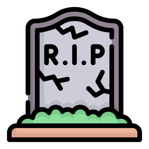 Grave Generic Outline Color icon