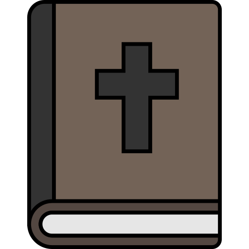 libro de la biblia Generic Outline Color icono
