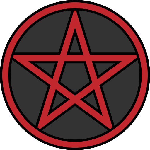 Pentacle Generic Outline Color icon